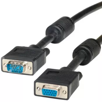 ROLINE VGA-Kabel HD15 ST - BU mit Ferritkern 3,0m (11.04.5353)