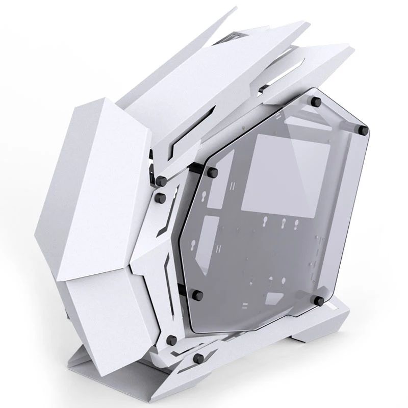 Mini Micro-ATX Tower Jonsbo MOD3 Tempered Glass biały PC case, Mini-ITX/Micro-ATX support