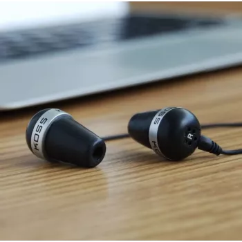 Koss | Słuchawki | THE PLUG CLASSIC | Przewodowe | Douszne | Redukcja hałasu | Czarny