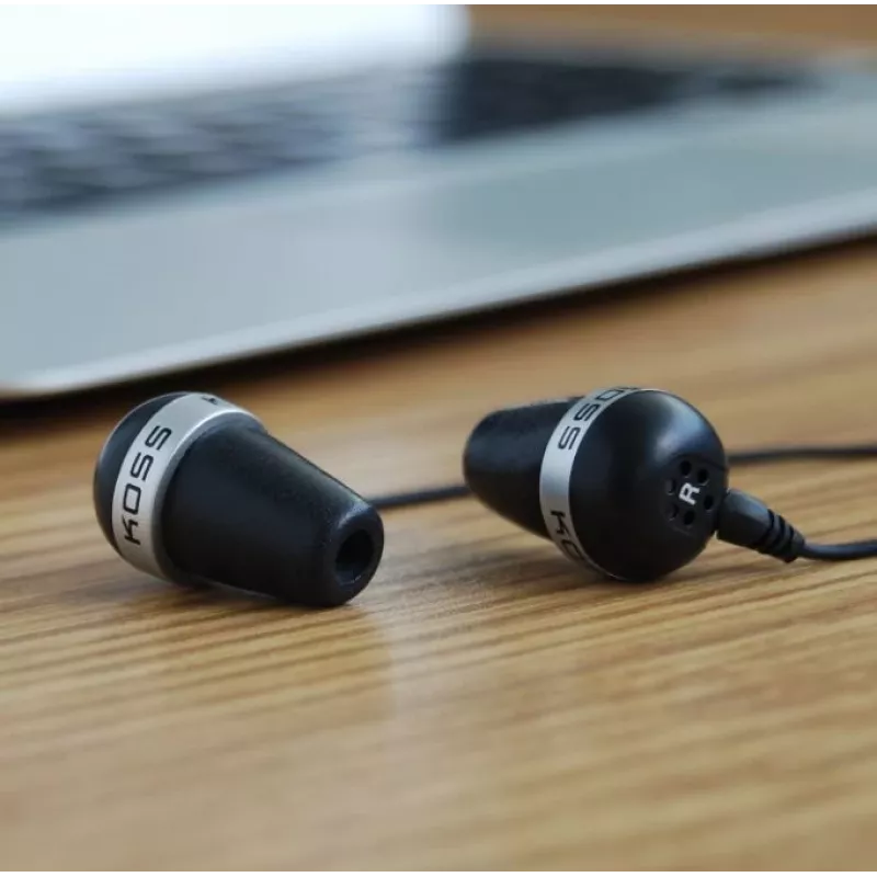 Koss | Słuchawki | THE PLUG CLASSIC | Przewodowe | Douszne | Redukcja hałasu | Czarny