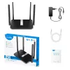 Router bezprzewodowy Cudy LT500 Fast Ethernet Dwuzakresowy (2,4 GHz / 5 GHz) 4G Czarny