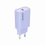 Ładowarka sieciowa CANYON OnCharge 30CL, 30 W USB-C PD, 1 wyjście PD, wtyczka EU, Fioletowa