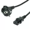 Kabel zasilający VALUE 1,8 m prosty wtyk IEC