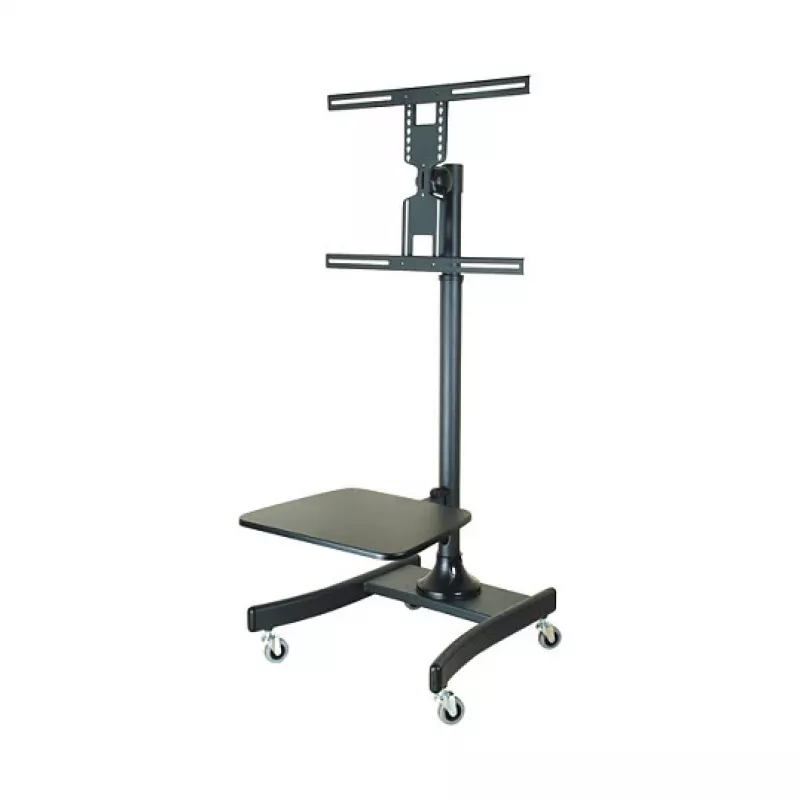 VALUE Stojak na kółkach pod LCD/TV, 27-47 cali, do 35 kg, czarny