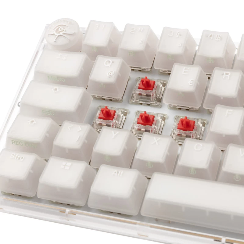 Klawiatura Ducky One 3 SF do gier USB biała