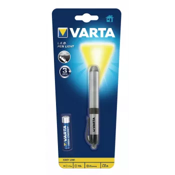 Varta -LEDPL - pin-Blinklicht - Srebrny - Aluminium - LED - 1 lampa - 3 lm