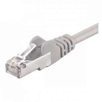 Wentronic Goobay Kabel krosowy CAT 5e, SF/UTP, szary, 2 m - mieszanka miedzi CCA (50145)
