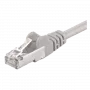 Wentronic Goobay Kabel krosowy CAT 5e, SF/UTP, szary, 2 m - mieszanka miedzi CCA (50145)