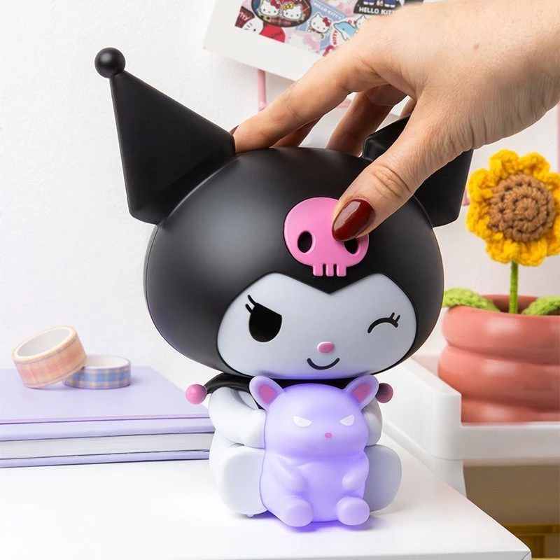 Lampka nocna stołowa Paladone Hello Kitty Kuromi GloBuddies model PP14396KUR