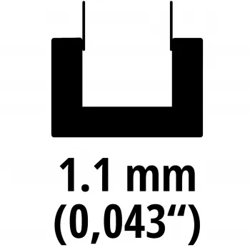 Prowadnica łańcuchowa Einhell 4500194 20 cm czarna