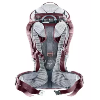Nosidło turystyczne dla dziecka Deuter Kid Comfort Polyamide czerwone