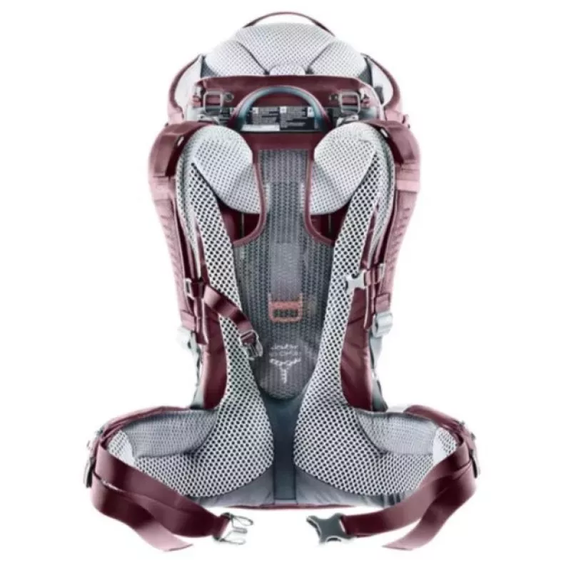 Nosidło turystyczne dla dziecka Deuter Kid Comfort Polyamide czerwone