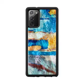 Etui ochronne iKins do Samsung Galaxy Note 20, błękitne, cienki fit