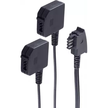 Kabel telefoniczny ShiverPeaks BS71000 0,2 m Czarny