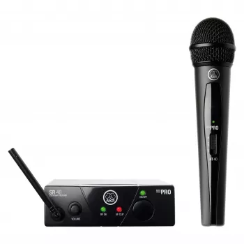 Bezprzewodowy zestaw mikrofonowy AKG WMS40 ISM 3 UHF, opcje przenośne: lavalier/ręczny