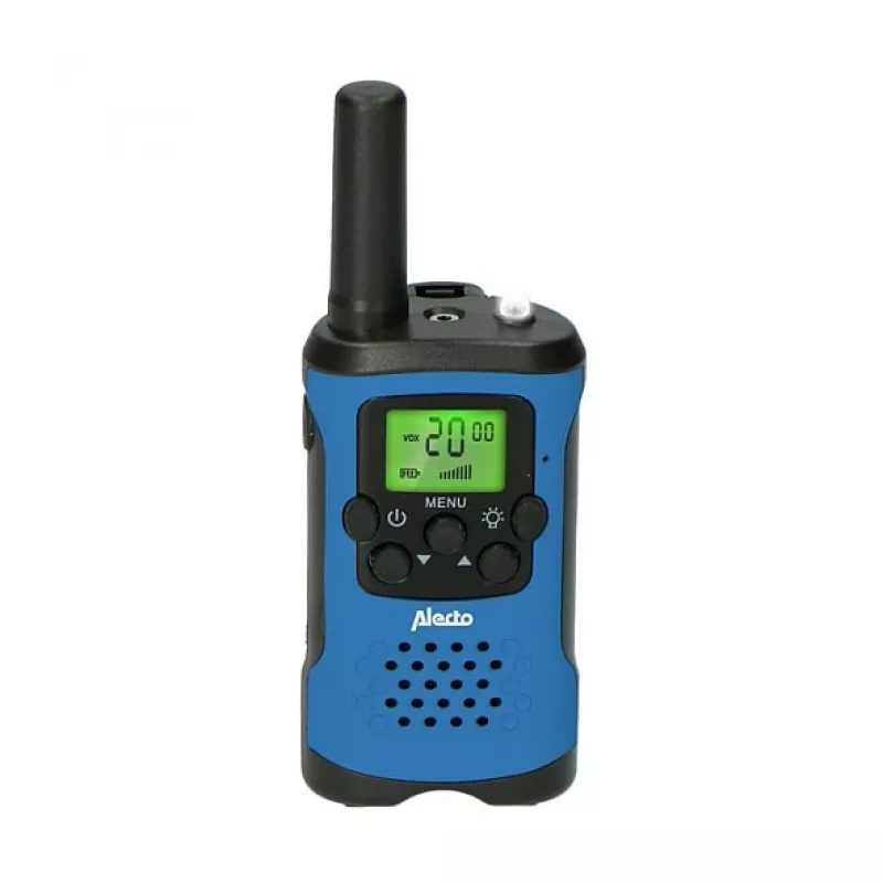 Radiotelefon Alecto FR-115BW — 8 kanałów, zasięg do 7 km, 24 h pracy na baterii, 2 baterie w zestawie