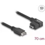 DeLOCK Kabel USB 10 Gb/s Typ-E Key A 20-pin męski do USB Typ-C żeński kątowy 70 cm