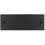 Akcesorium do szafy rack Lanview RAB315BL Czarna Stal 4U 482x15x176mm