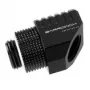 Adapter Barrow 45° obrotowy G1/4 wewnętrzny na G1/4 wewnętrzny, model FBFTWT45-V2 B, czarny