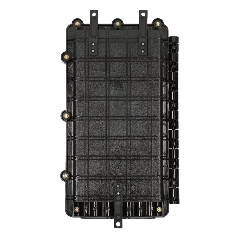 Zewnętrzna osłona złącza światłowodowego Extralink Jerry 2 kasety 24-żyłowa, obudowa ABS/PVC, czarna