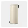 Brabantia NewIcon 30 L Okrągły Kosz na Śmieci w Kolorze Beżowym