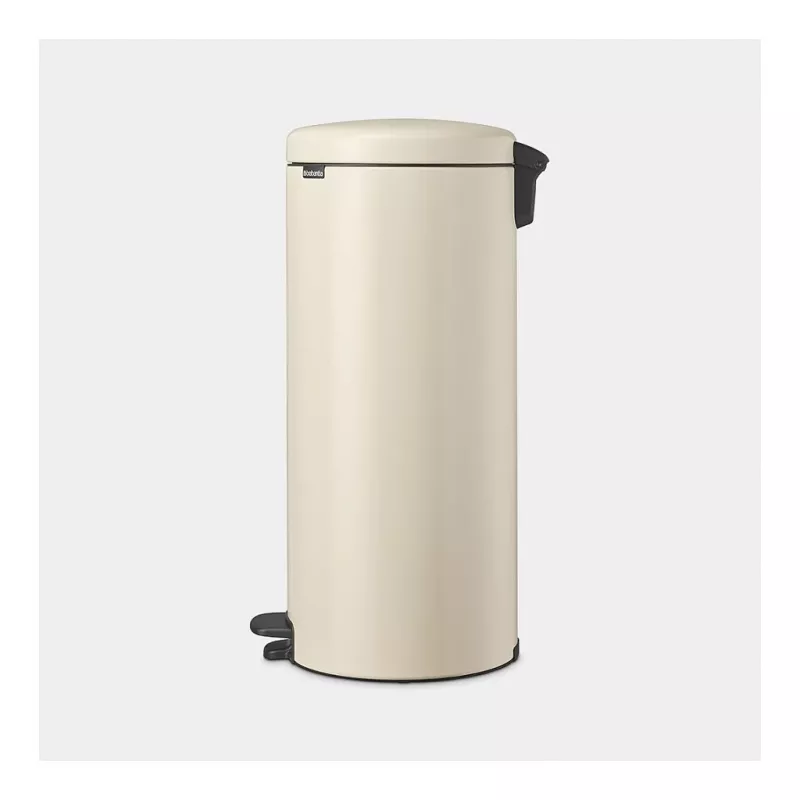 Brabantia NewIcon 30 L Okrągły Kosz na Śmieci w Kolorze Beżowym