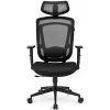 Krzesło biurowe Sharkoon OfficePal C10 — czarny, ergonomiczny design, regulowana wysokość