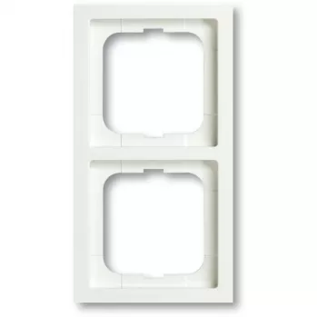 Pokrywa przełącznika ściennego Busch-Jaeger 1722-884K biały termoplast 80×151 mm bezśrubowa