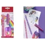 Zestaw do pisania Faber-Castell Unicorn Różowy — model 111518, zestaw ołówków i akcesoriów