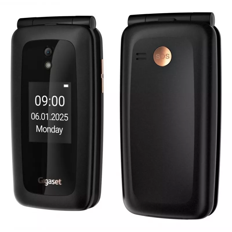 Telefon dla seniorów Gigaset GL795 7,11 cm (2,8 inch) 142 g 48MB Czarny