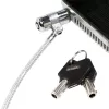 Logilink NBS009 Zamek do laptopa na klucz, w komplecie 2 klucze, 15 mm
