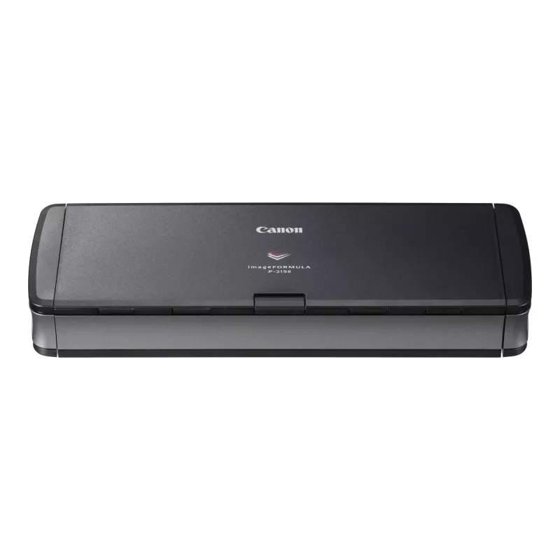 Canon imageFORMULA P-215II Przenośny skaner dokumentów dwustronny, 216 x 1000 mm, 600 x 600 DPI, 24 bit, Skaner arkuszowy, Czarny, Szary, CMOS CIS