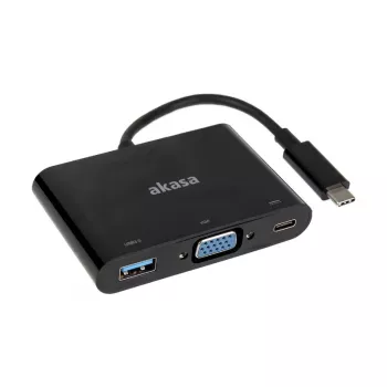 Adapter Type-C do VGA Akasa AK-CBCA02-15BK