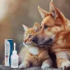 Roztwór do uszu JM Sante Vet Protector Uszy Plus 50 ml — pielęgnacja uszu dla dorosłych psów i kotów, butelka plastikowa