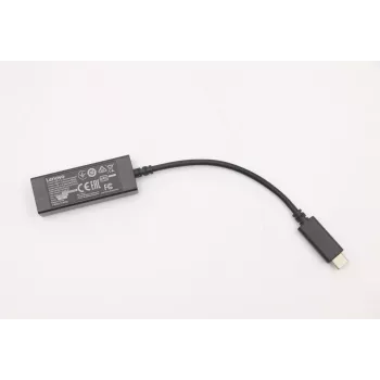 Adapter USB-C do Gigabit Ethernet Lenovo 5C11E09636 — Sieciowy adapter USB-C, Gigabit (1000 Mbps)