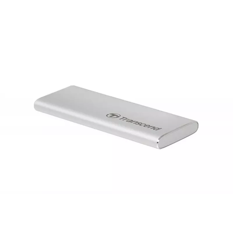 Przenośny dysk SSD Transcend ESD260C 500 GB USB Typ-C 3.2 Gen 2, srebrny