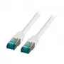 EFB-Elektronik RJ45 kabel krosowy kat.6A S/FTP LSZH biały 0,25m Producent: EFB Elektronik (MK6001.0,25W)