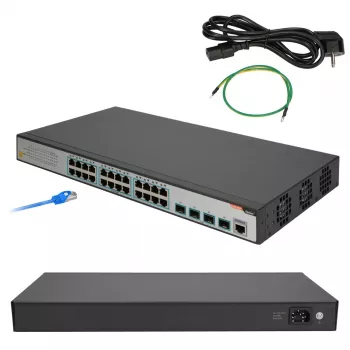 Przełącznik zarządzalny FiberHome S4820-28T-X-AC L2/L3 Gigabit Ethernet 24 porty