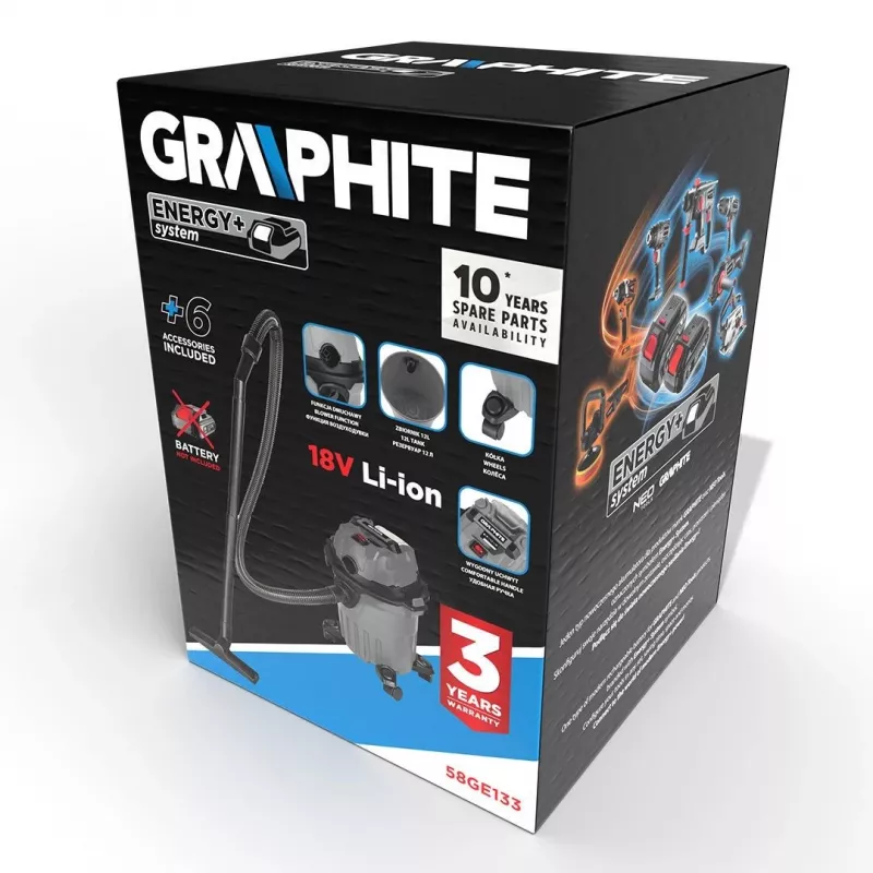Odkurzacz Graphite 58GE133