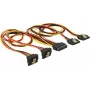 Wewnętrzny kabel zasilający DeLOCK 60154 0,3 m 4 x SATA 15-pin