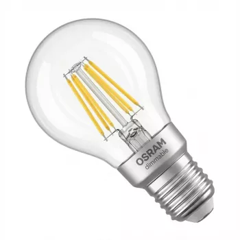 Osram LED Classic A60 Filament 5.9W 827 E27 Frosted Dimmable LED Bulb