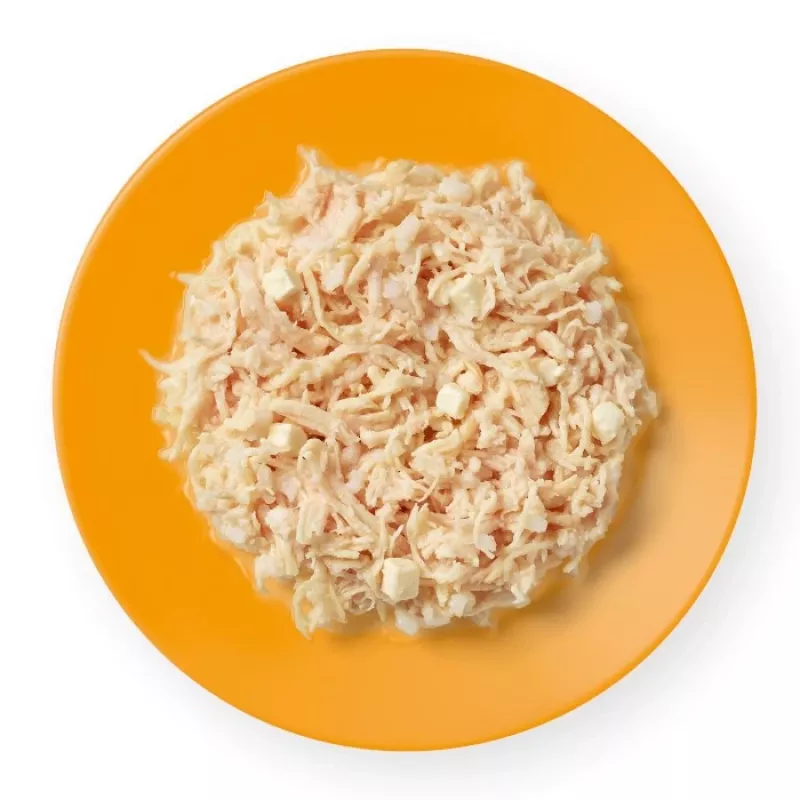 Karma mokra dla kotów dorosłych Applaws Pierś z kurczaka z serem w bulionie, 156 g, 15% białka, 2% tłuszczu, 80% wilgotności