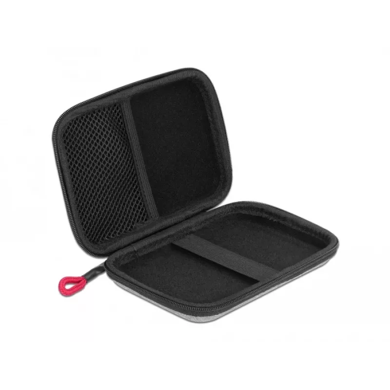 Torba ochronna DeLOCK na dyski SSD 2,5 cala, obudowy zewnętrzne i dyski twarde do 12 x 8 x 2 cm