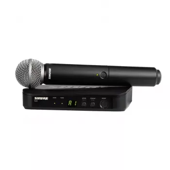 BLX24E/SM58-H8E - system bezprzewodowy z mikrofonem SM58 (518-542 MHz)