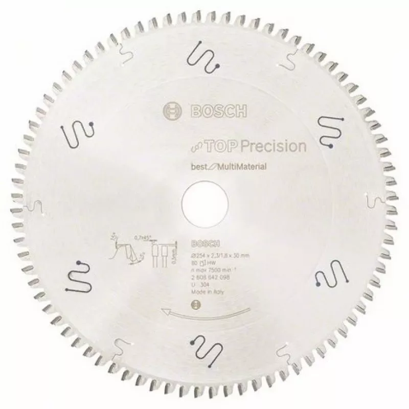 Tarcza do piły tarczowej Bosch 2 608 642 098 25.4 cm 1 szt.