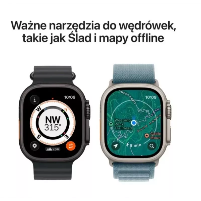 Smartwatch Apple Watch Ultra 3 GPS + Cellular 49mm Tytan OLED 64GB