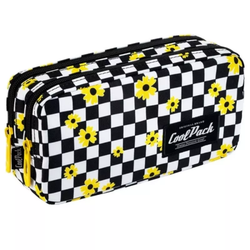 Piórnik CoolPack Primo CHESS FLOW F105745 kompaktowa konstrukcja wytrzymały materiał