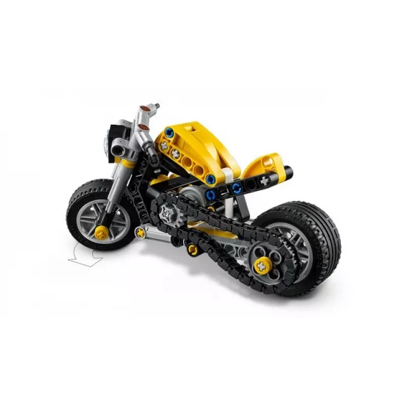 LEGO TECHNIC 42225 Żółty Motocykl