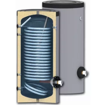 Sunsystem | SWPN200 | Emaliowany podgrzewacz wody 200L z wymiennikiem ciepła 1,9 m