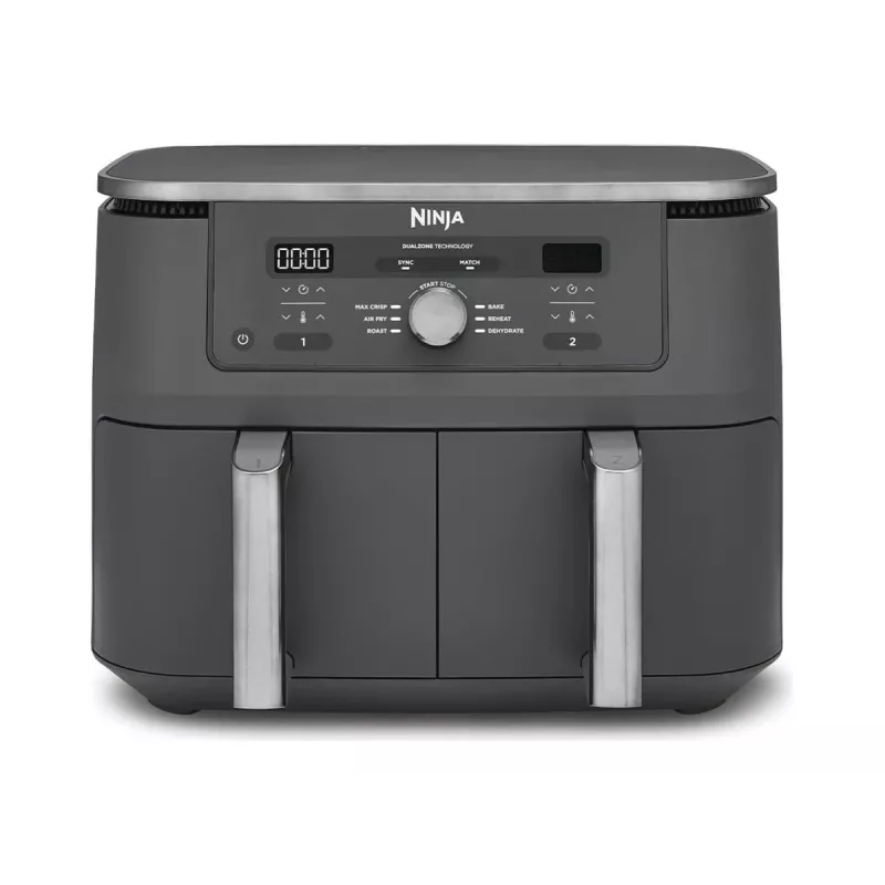 Frytkownica beztłuszczowa Ninja DZ400EU 9,5 l 2470 W szara podwójna